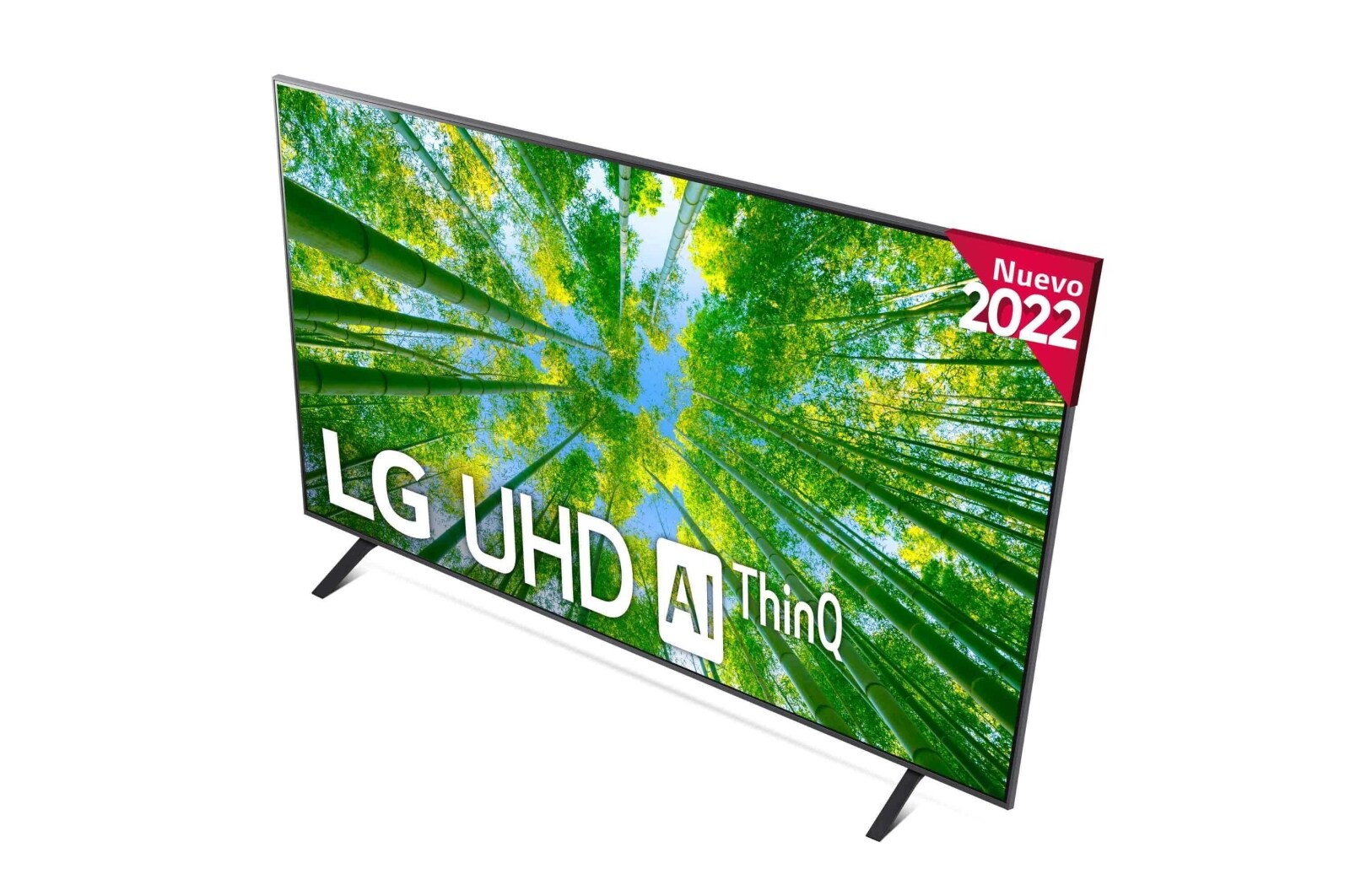 LG Televisor LG 4K UHD, Procesador Inteligente de Gran Potencia 4K α7 Gen 5 con IA, compatible con formatos HDR 10, HLG y HGiG, Smart TV webOS22., 86UQ80006LB