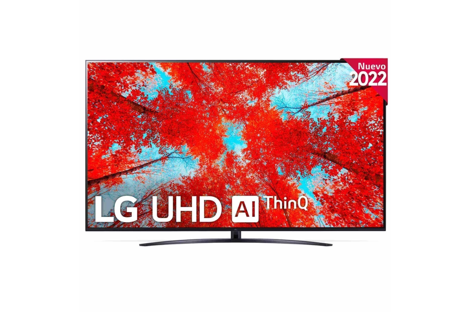 LG Televisor LG 4K UHD, Procesador Inteligente de Gran Potencia 4K a7 Gen 5 con IA, compatible con formatos HDR 10, HLG y HGiG, Smart TV webOS22., 86UQ91006LA