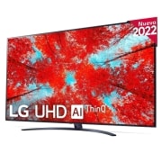 LG Televisor LG 4K UHD, Procesador Inteligente de Gran Potencia 4K a7 Gen 5 con IA, compatible con formatos HDR 10, HLG y HGiG, Smart TV webOS22., 86UQ91006LA