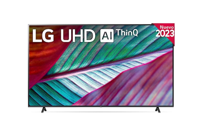 LG Outlet TV LG  UHD 4K de 86'' Serie 76, Procesador Alta Potencia, HDR10 / Dolby Digital Plus, Smart TV webOS23., 86UR76006LC.OUTLET