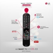 LG Outlet TV LG  UHD 4K de 86'' Serie 76, Procesador Alta Potencia, HDR10 / Dolby Digital Plus, Smart TV webOS23., 86UR76006LC.OUTLET