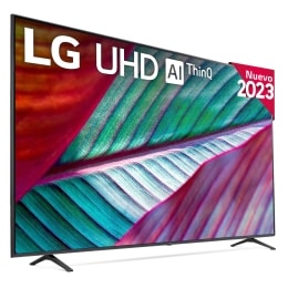 TV LG  UHD 4K de 86'' Serie 78, Procesador Alta Potencia, HDR10 / Dolby Digital Plus, Smart TV webOS23.