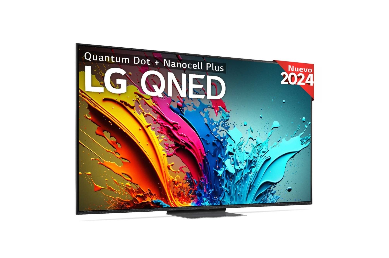 LG 65 pulgadas TV LG QNED 4K serie AI QNED87  con Smart TV WebOS24, 65QNED87T6B
