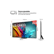 LG Pack TV LG QNED87 65" + Barra de sonido S70TY + Soporte, 65QNED87T6B.ESB