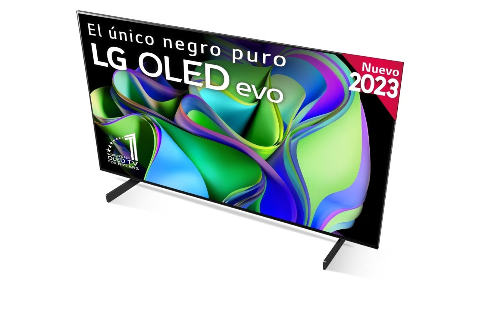 LG TV LG  OLED evo 4K de 42'' C3, Procesador Máxima Potencia, Dolby Vision / Dolby ATMOS, Smart TV webOS23, el mejor TV para Gaming., OLED42C34LA