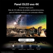 LG TV LG  OLED evo 4K de 42'' C3, Procesador Máxima Potencia, Dolby Vision / Dolby ATMOS, Smart TV webOS23, el mejor TV para Gaming., OLED42C35LA