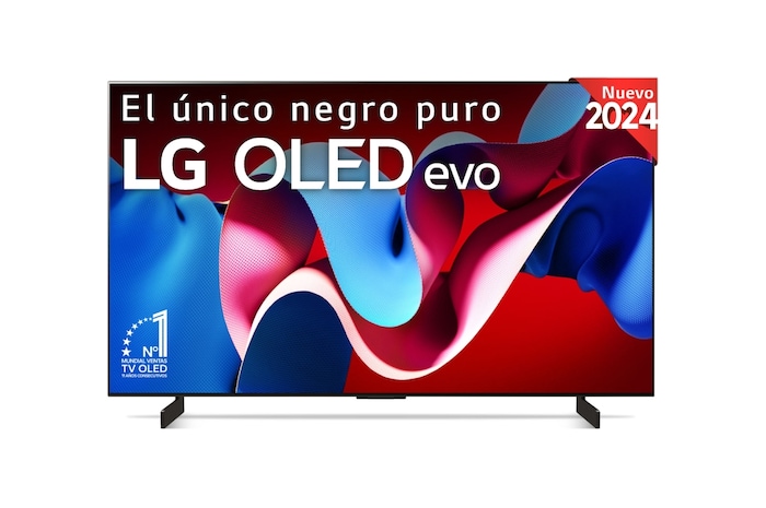 LG Outlet 42 pulgadas Smart TV LG OLED evo AI C4 4K 2024, OLED42C44LA.OUTLET