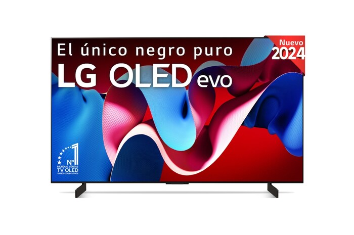 LG 42 pulgadas Smart TV LG OLED evo AI C4 4K 2024, OLED42C45LA.OUTLET