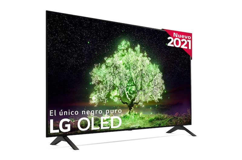LG 4K OLED, SmartTV webOS 6.0, Procesador Inteligente 4K α7 Gen4 con AI, HDR Dolby Vision, DOLBY ATMOS [Clase de eficiencia energética G], OLED48A16LA