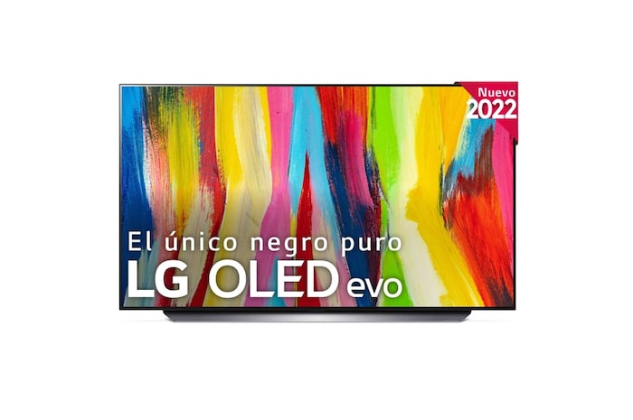 LG Televisor LG 4K OLED evo, Procesador Inteligente de Máxima Potencia 4K a9 Gen 5 con IA, compatible con el 100% de formatos HDR, HDR Dolby Vision y Dolby Atmos, Smart TV webOS22, el mejor TV para Gaming. , OLED48C24LA