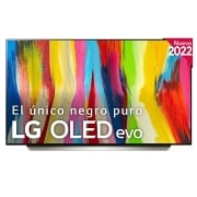 LG Televisor LG  4K OLED evo, Procesador Inteligente de Máxima Potencia 4K a9 Gen 5 con IA, compatible con el 100% de formatos HDR, HDR Dolby Vision, Dolby Atmos, Smart TV webOS22, el mejor TV para Gaming., OLED48C25LB