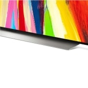 LG Televisor LG  4K OLED evo, Procesador Inteligente de Máxima Potencia 4K a9 Gen 5 con IA, compatible con el 100% de formatos HDR, HDR Dolby Vision, Dolby Atmos, Smart TV webOS22, el mejor TV para Gaming., OLED48C25LB