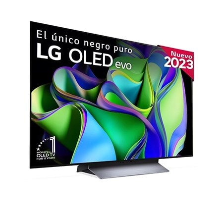 TV LG OLED evo 4K de 48'' C3, Procesador Máxima Potencia, Dolby