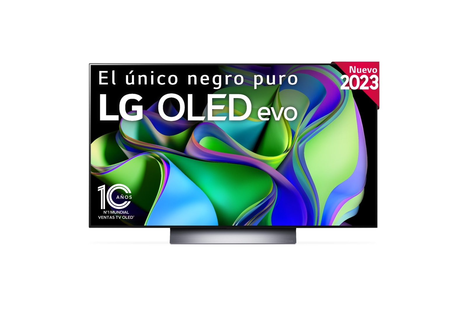 LG TV LG  OLED evo 4K de 48'' C3, Procesador Máxima Potencia, Dolby Vision / Dolby ATMOS, Smart TV webOS23, el mejor TV para Gaming., OLED48C35LA