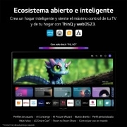 LG TV LG  OLED evo 4K de 48'' C3, Procesador Máxima Potencia, Dolby Vision / Dolby ATMOS, Smart TV webOS23, el mejor TV para Gaming., OLED48C36LA