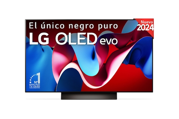 LG Outlet 48 pulgadas Smart TV LG OLED evo C4 4K 2024, OLED48C44LA.OUTLET