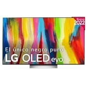 LG Televisor LG 4K OLED evo, Procesador Inteligente de Máxima Potencia 4K a9 Gen 5 con IA, compatible con el 100% de formatos HDR, HDR Dolby Vision y Dolby Atmos, Smart TV webOS22, el mejor TV para Gaming. , OLED55C25LB