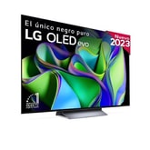 TV LG  OLED evo 4K de 55'' C3, Procesador Máxima Potencia, Dolby Vision / Dolby ATMOS, Smart TV webOS23, el mejor TV para Gaming.