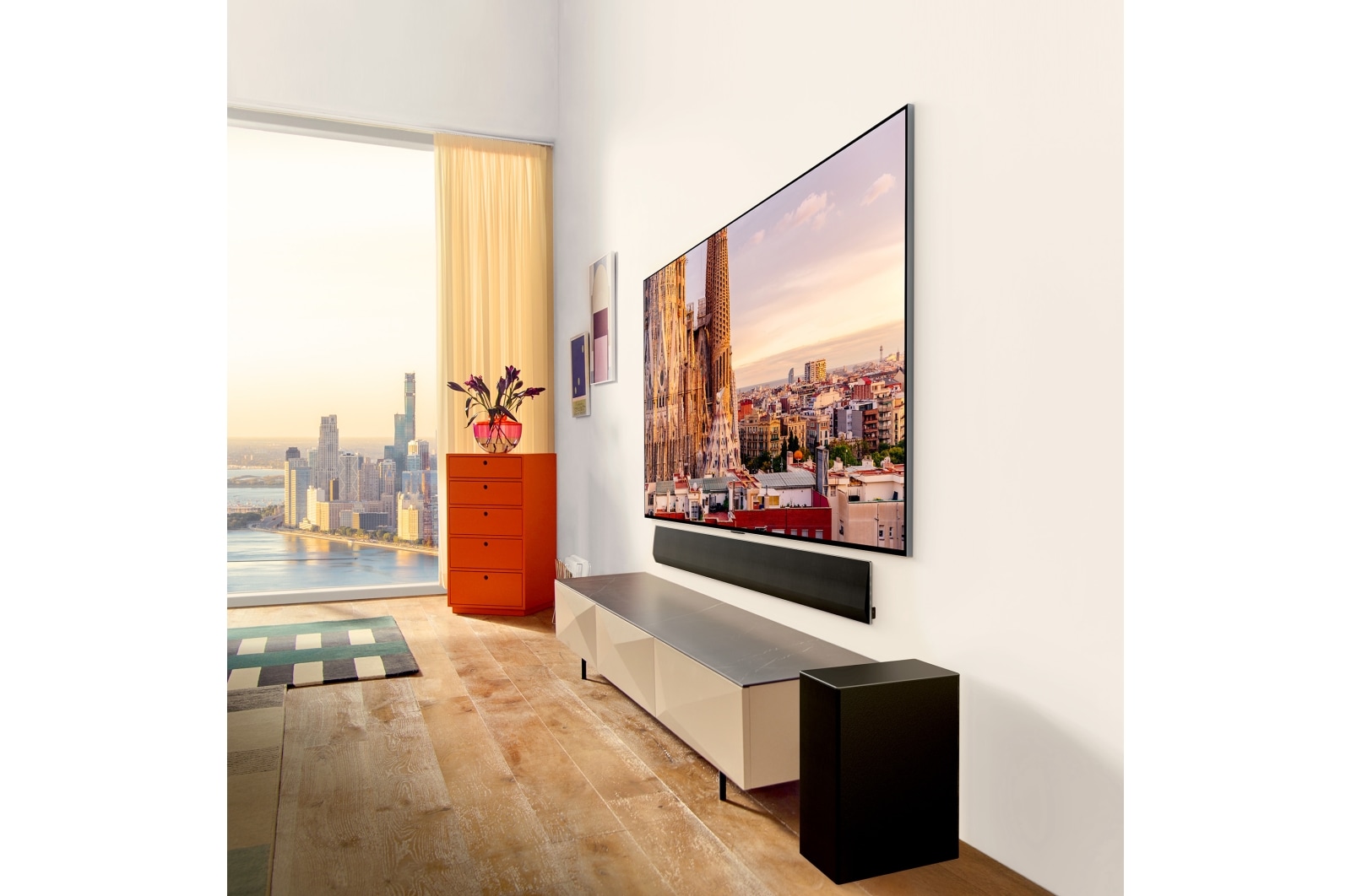 LG TV LG  OLED evo 4K de 55'' C3, Procesador Máxima Potencia, Dolby Vision / Dolby ATMOS, Smart TV webOS23, el mejor TV para Gaming., OLED55C36LC