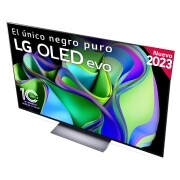 LG TV LG  OLED evo 4K de 55'' C3, Procesador Máxima Potencia, Dolby Vision / Dolby ATMOS, Smart TV webOS23, el mejor TV para Gaming., OLED55C36LC
