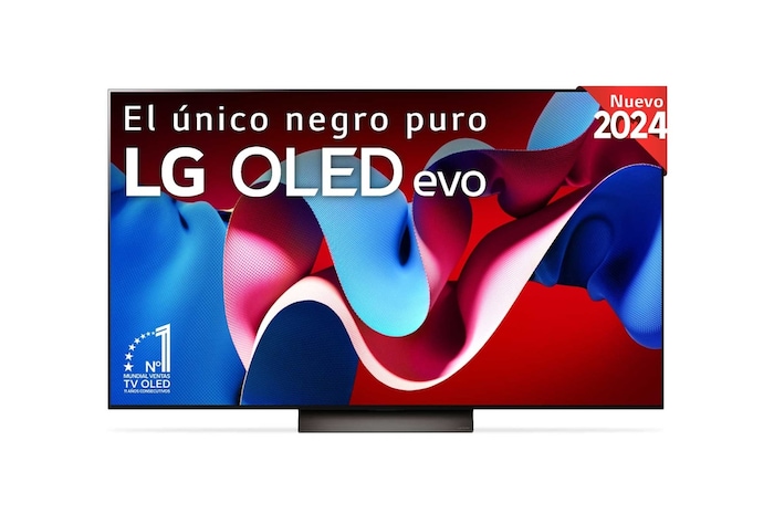LG 65 pulgadas Smart TV LG OLED evo AI C4 4K 2024, OLED65C44LA