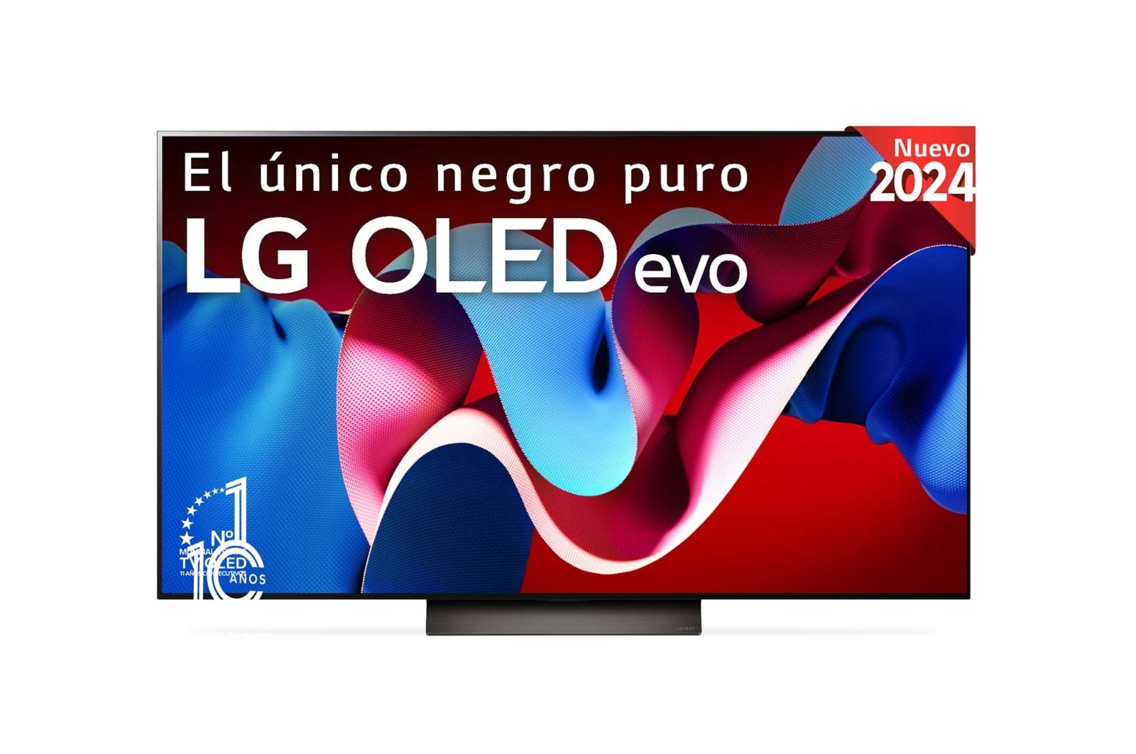 LG 55 pulgadas TV LG OLED 4K serie C4  con Smart TV WebOS24, OLED55C44LA