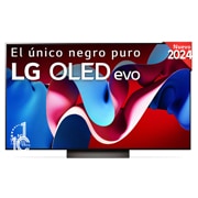LG 55 pulgadas TV LG OLED 4K serie C4  con Smart TV WebOS24, OLED55C44LA