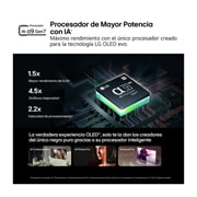 LG 55 pulgadas TV LG OLED 4K serie C4  con Smart TV WebOS24, OLED55C44LA