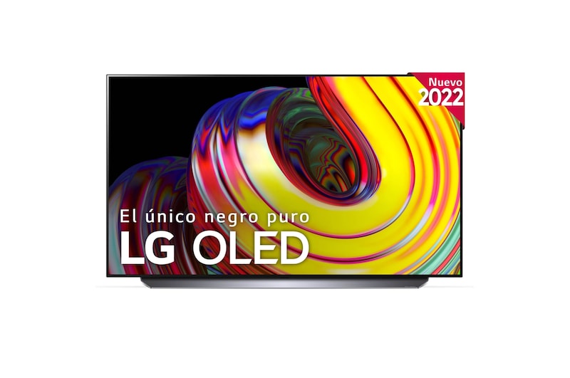 LG Televisor LG  4K OLED, Procesador Inteligente de Máxima Potencia 4K a9 Gen 5 con IA, compatible con el 100% de formatos HDR, HDR Dolby Vision, Dolby Atmos, Smart TV webOS22, el mejor TV para Gaming., OLED55CS6LA