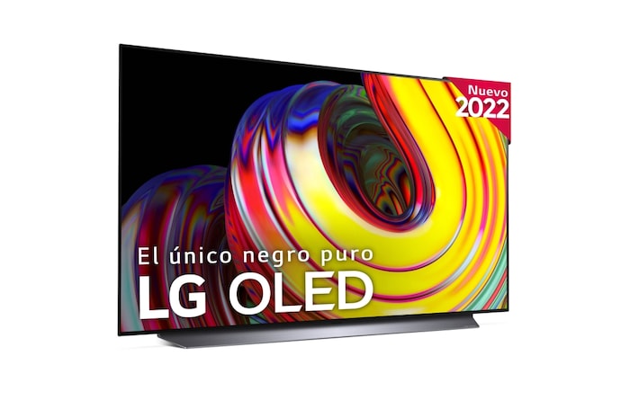 LG Televisor LG 4K OLED, Procesador Inteligente de Máxima Potencia 4K a9 Gen 5 con IA, compatible con el 100% de formatos HDR, HDR Dolby Vision, Dolby Atmos, Smart TV webOS22, el mejor TV para Gaming., OLED55CS6LA