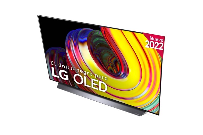 LG Televisor LG 4K OLED, Procesador Inteligente de Máxima Potencia 4K a9 Gen 5 con IA, compatible con el 100% de formatos HDR, HDR Dolby Vision, Dolby Atmos, Smart TV webOS22, el mejor TV para Gaming., OLED55CS6LA