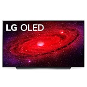 Vista frontal de LG OLED55CX5LB - Smart TV 4K UHD OLED 139 cm (55&#34;) con Inteligencia Artificial, Procesador Inteligente α9 Gen3, Deep Learning, 100% HDR, Dolby Vision/ATMOS, 4xHDMI 2.1, 3xUSB 2.0, Bluetooth 5.0, WiFi [Clase de eficiencia energética G] OLED55CX5LB