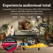 LG Televisor LG  4K OLED evo Gallery Edition, Procesador Inteligente de Máxima Potencia 4K a9 Gen 5 con IA, compatible con el 100% de formatos HDR, HDR Dolby Vision, Dolby Atmos, Smart TV webOS22, el mejor TV para Gaming. Ideal para colgar en la pared, OLED55G23LA