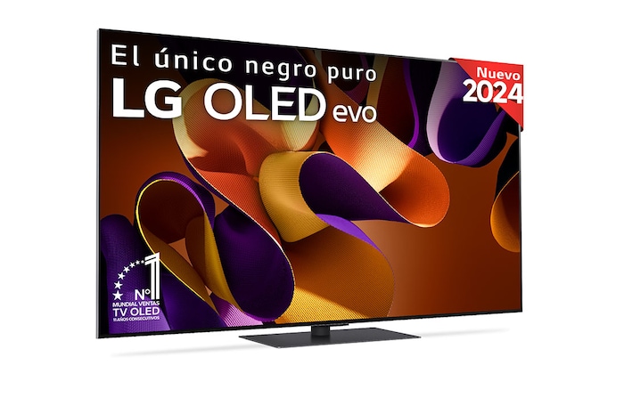 LG 55 pulgadas TV LG OLED evo* AI 4K serie G4  con Smart TV WebOS24, OLED55G46LS.OBS
