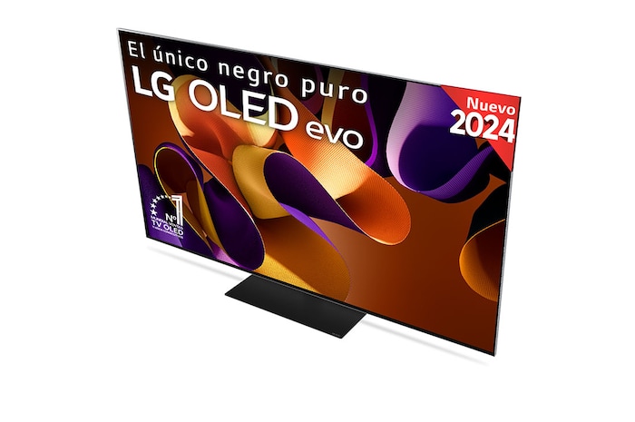 LG 55 pulgadas TV LG OLED evo* AI 4K serie G4  con Smart TV WebOS24, OLED55G46LS.OBS
