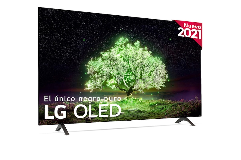 LG 4K OLED, SmartTV webOS 6.0, Procesador Inteligente 4K α7 Gen4 con AI, HDR Dolby Vision, DOLBY ATMOS [Clase de eficiencia energética G], OLED65A16LA