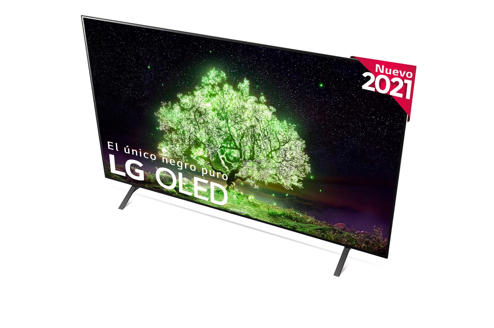 LG 4K OLED, SmartTV webOS 6.0, Procesador Inteligente 4K α7 Gen4 con AI, HDR Dolby Vision, DOLBY ATMOS [Clase de eficiencia energética G], OLED65A16LA