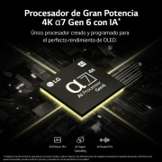 LG TV LG  OLED 4K de 65'' B3, Procesador Gran Potencia, Dolby Vision / Dolby ATMOS, Smart TV webOS23, perfecto para Gaming., OLED65B36LA
