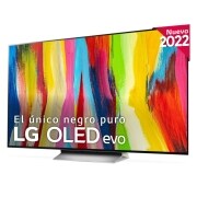 LG Televisor LG 4K OLED evo, Procesador Inteligente de Máxima Potencia 4K a9 Gen 5 con IA, compatible con el 100% de formatos HDR, HDR Dolby Vision y Dolby Atmos, Smart TV webOS22, el mejor TV para Gaming. , OLED65C25LB