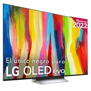 LG Televisor LG 4K OLED evo, Procesador Inteligente de Máxima Potencia 4K a9 Gen 5 con IA, compatible con el 100% de formatos HDR, HDR Dolby Vision y Dolby Atmos, Smart TV webOS22, el mejor TV para Gaming. , OLED65C25LB