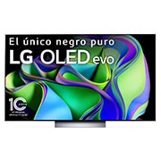 Vista frontal de Outlet 65 pulgadas Smart TV LG OLED evo C3 4K 2023 OLED65C31LA.OUTLET