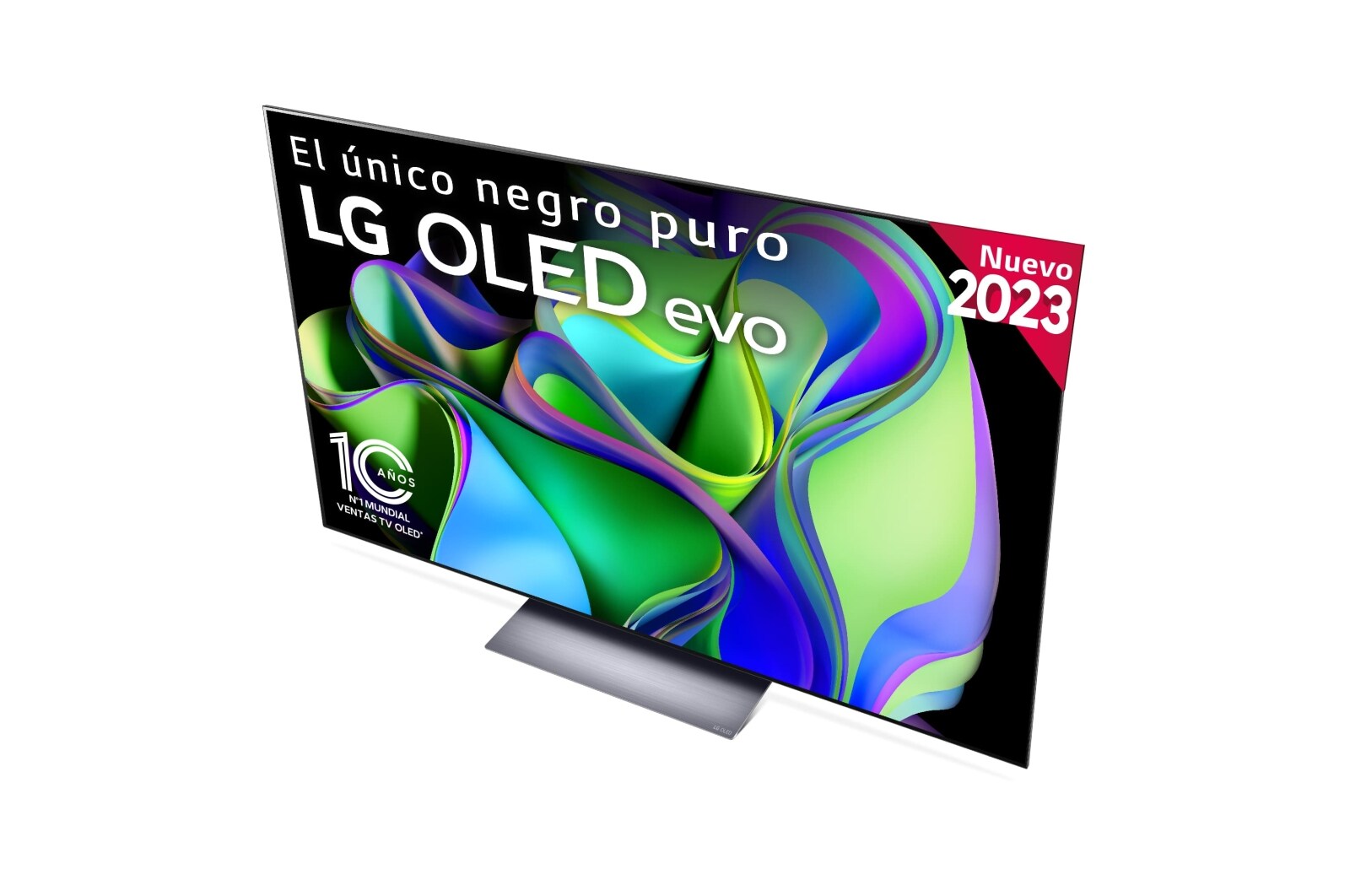 LG TV LG  OLED evo 4K de 65'' C3, Procesador Máxima Potencia, Dolby Vision / Dolby ATMOS, Smart TV webOS23, el mejor TV para Gaming., OLED65C34LA