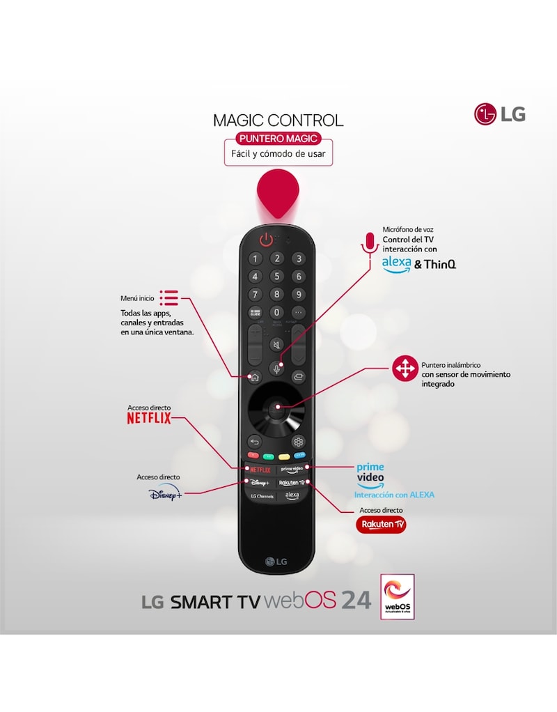 LG Pack TV LG OLED evo C4 65" + Barra de Sonido SC9S, OLED65C4LA.ESB2