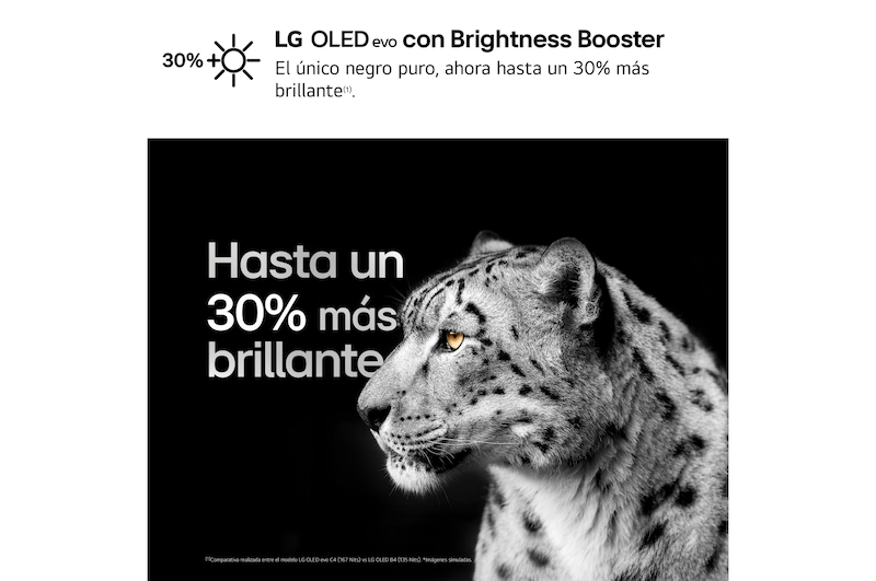 LG Outlet 65 pulgadas Smart TV LG OLED evo AI C4 4K 2024, OLED65C44LA.OUTLET