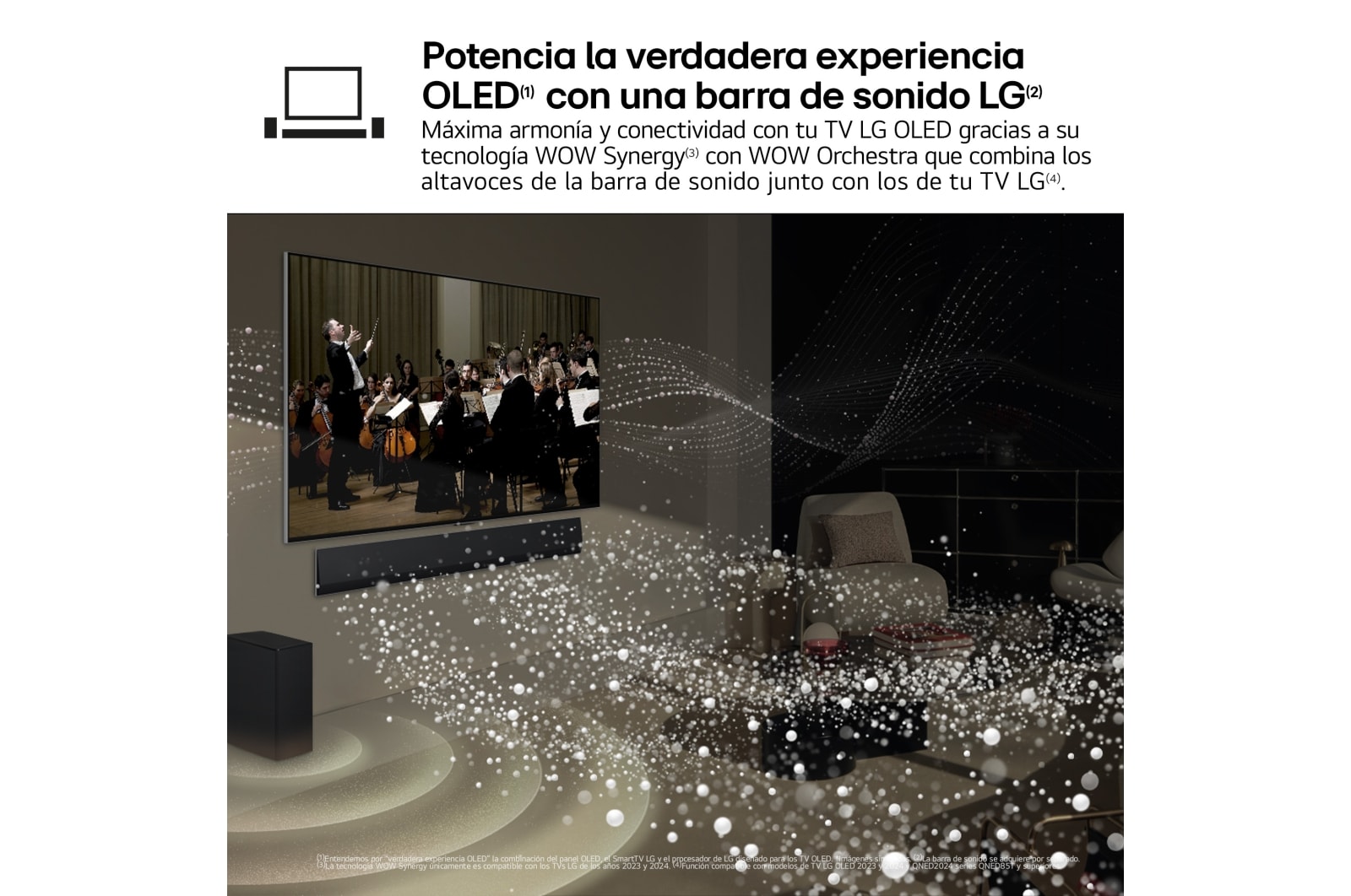 LG Outlet 65 pulgadas Smart TV LG OLED evo AI C4 4K 2024, OLED65C46LA.OUTLET