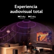 LG Televisor LG  4K OLED, Procesador Inteligente de Máxima Potencia 4K a9 Gen 5 con IA, compatible con el 100% de formatos HDR, HDR Dolby Vision, Dolby Atmos, Smart TV webOS22, el mejor TV para Gaming., OLED65CS6LA