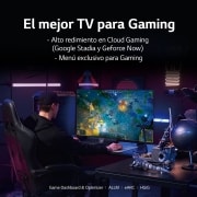 LG Televisor LG  4K OLED, Procesador Inteligente de Máxima Potencia 4K a9 Gen 5 con IA, compatible con el 100% de formatos HDR, HDR Dolby Vision, Dolby Atmos, Smart TV webOS22, el mejor TV para Gaming., OLED65CS6LA