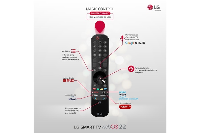 LG 65 pulgadas Smart TV LG OLED evo G2 4K 2022, OLED65G29LA