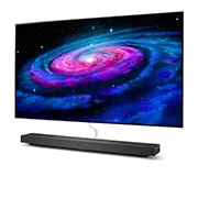 LG OLED65WX9LA - Smart TV 4K UHD OLED 164 cm (65") con Inteligencia Artificial, Procesador Inteligente α9 Gen3, Deep Learning, 100% HDR, Dolby Vision/ATMOS, 4xHDMI 2.1, 3xUSB 2.0, Bluetooth 5.0, WiFi [Clase de eficiencia energética G], OLED65WX9LA