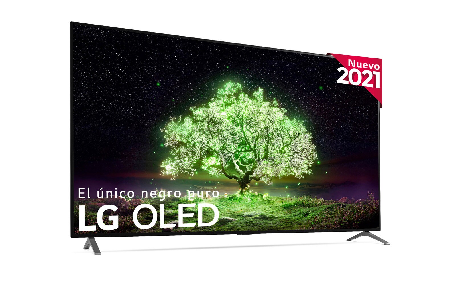 LG 4K OLED, SmartTV webOS 6.0, Procesador Inteligente 4K α7 Gen4 con AI, HDR Dolby Vision, DOLBY ATMOS [Clase de eficiencia energética G], OLED77A16LA